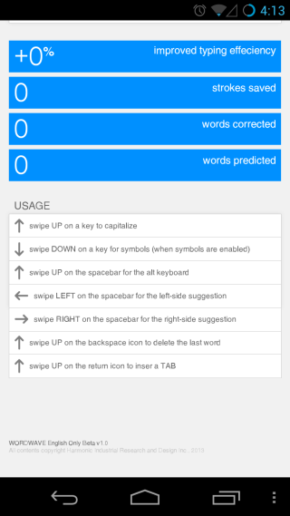 Wordwave Settings 2 Wordwave Settings 2