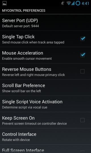 myControl options myControl options