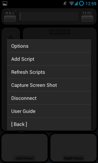 myControl options myControl options