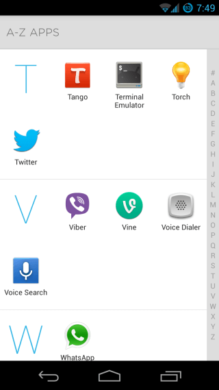 Aviate Launcher for Android All Apps 2 Aviate Launcher for Android All Apps 2