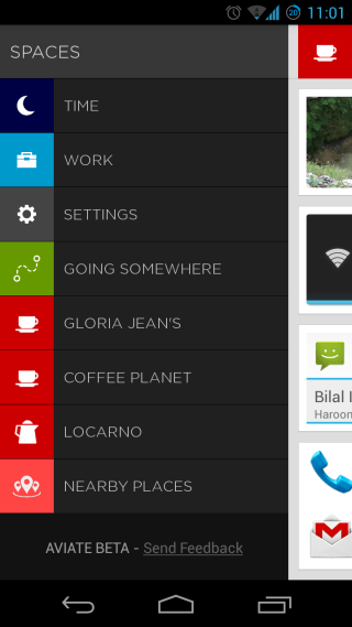 Aviate Launcher for Android Nav Aviate Launcher for Android Nav