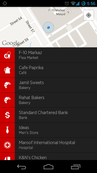 Aviate Launcher for Android Nearby Places Aviate Launcher for Android Nearby Places