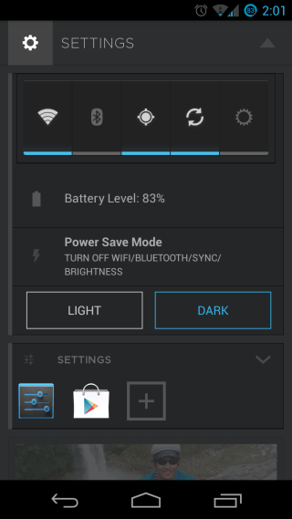 Aviate Launcher for Android Settings Aviate Launcher for Android Settings