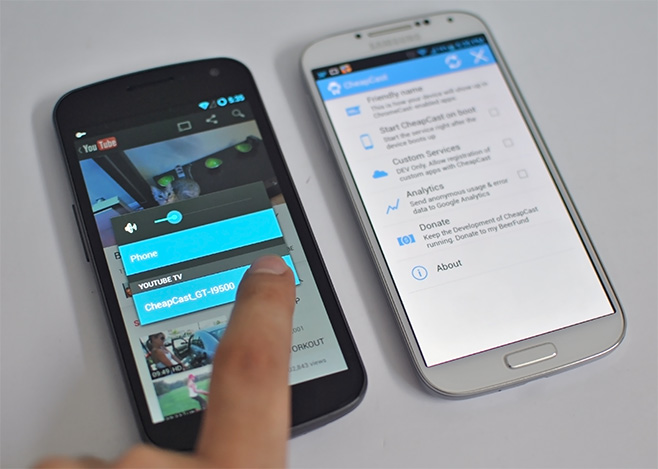 sensor helbrede løg Turn Your Android Device Into A Chromecast Receiver With CheapCast