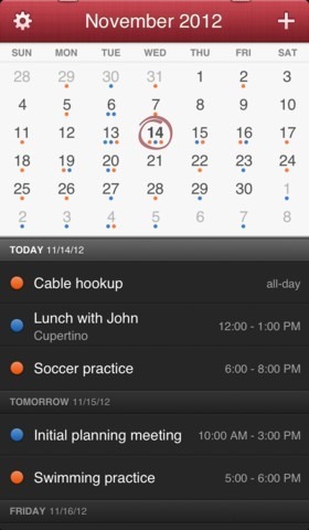 Fantastical iOS Fantastical iOS
