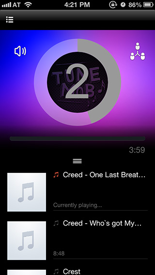 Joining-shared-music-playback-TuneMob-iOS