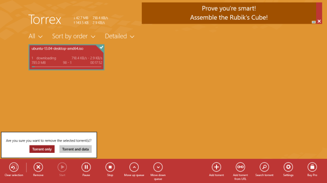 Torrex App Bar Torrex App Bar