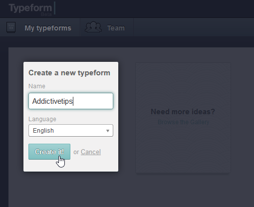 Typeform-New Typeform-New