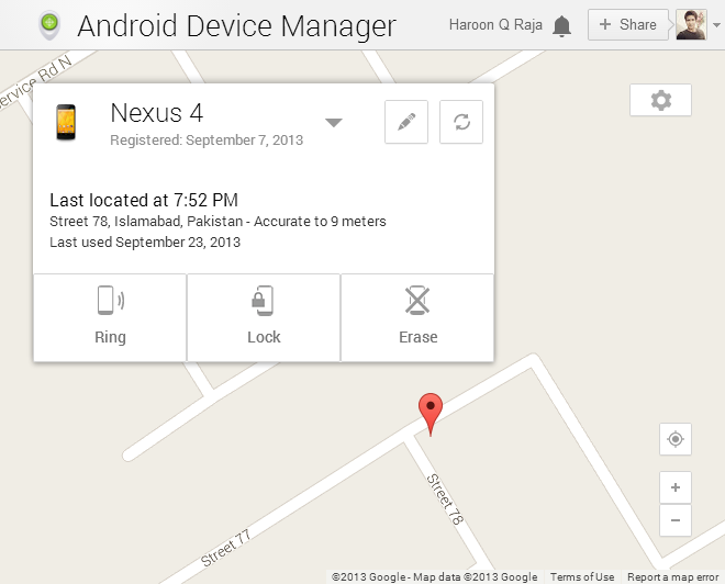 Android Device Manager Android Device Manager
