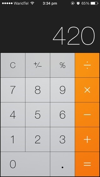 Calculator iOS 7 Calculator iOS 7