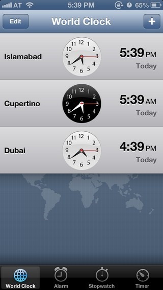 Clock iOS 6 Clock iOS 6