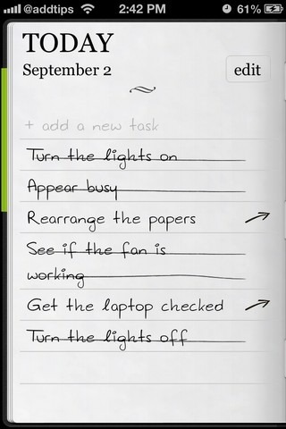 Do It (Tomorrow) iOS Do It (Tomorrow) iOS