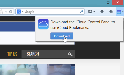 Download iCloud Control Panel