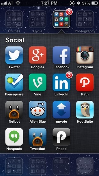 Folders iOS 6 Folders iOS 6