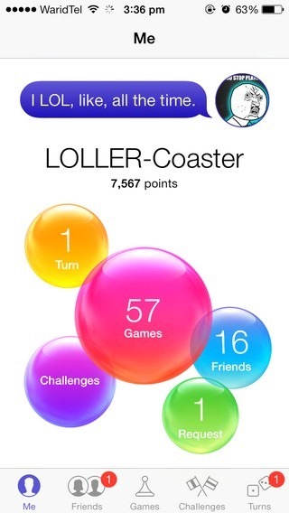 Game Center iOS 7 Game Center iOS 7