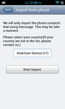 Import-contacts-iMessage-Chat-Android