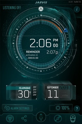 Как звали голосового помощника железного человека. JARVIS iOS Clock. Как звали голосового помощника железного человека фото. Как звали голосового помощника железного человека-JARVIS iOS Clock. картинка Как звали голосового помощника железного человека. картинка JARVIS iOS Clock
