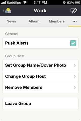 KakaoGroup Settings KakaoGroup Settings