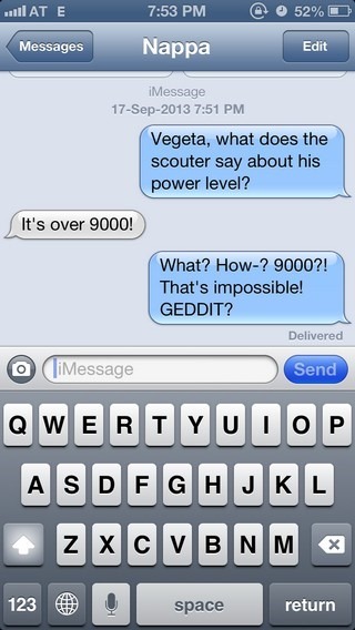 Messages iOS 6 Messages iOS 6