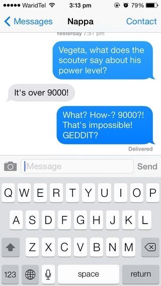 Messages iOS 7 Messages iOS 7