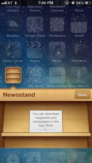 Newsstand iOS 6 Newsstand iOS 6