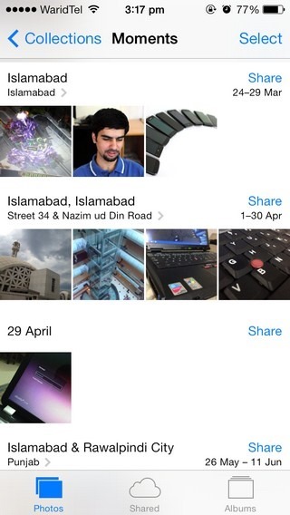 Photos iOS 7 Photos iOS 7