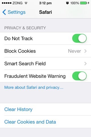 Safari Do Not Track Safari Do Not Track