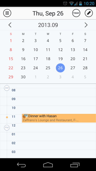 SolCalendar Day View 3 SolCalendar Day View 3