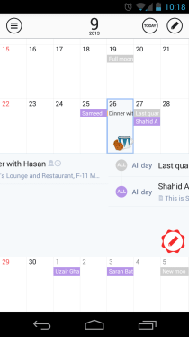 SolCalendar Month View 2 SolCalendar Month View 2