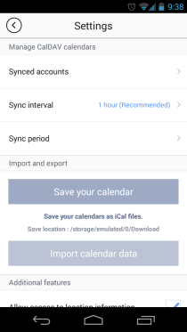 SolCalendar Settings 2 SolCalendar Settings 2