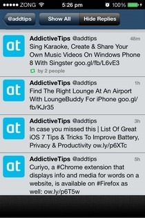 TweetCaster for Twittr tweets TweetCaster for Twittr tweets