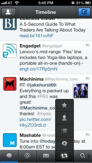 Tweetbot iOS Timeline Tweetbot iOS Timeline