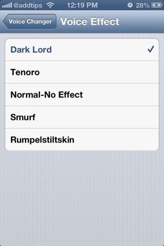 VoiceChanger iOS Effects VoiceChanger iOS Effects