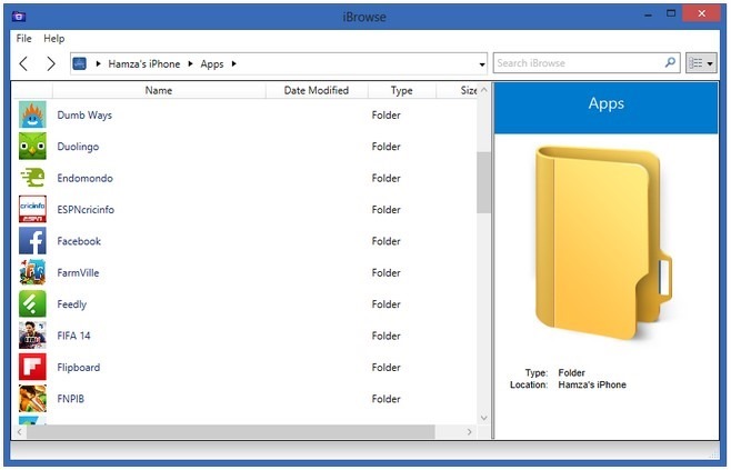 iBrowse Apps iBrowse Apps