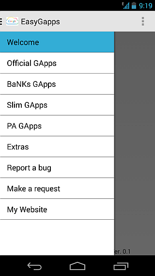 EasyGApps for Android 1 EasyGApps for Android 1