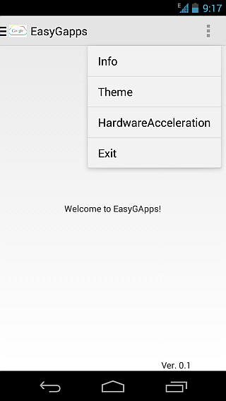 EasyGApps for Android 4 EasyGApps for Android 4