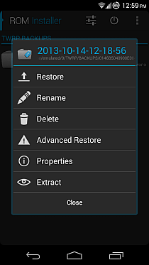 ROM Installer for Android 03b