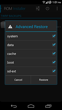 ROM Installer for Android 03c