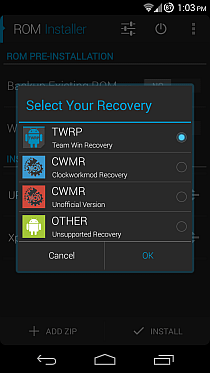 ROM Installer for Android 05c