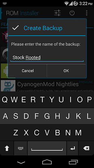 ROM Installer for Android 07b