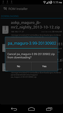 ROM Installer for Android 07c