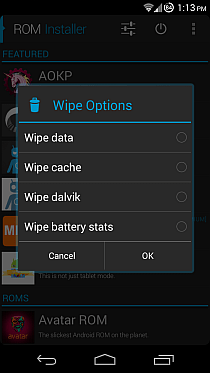 ROM Installer for Android 07d