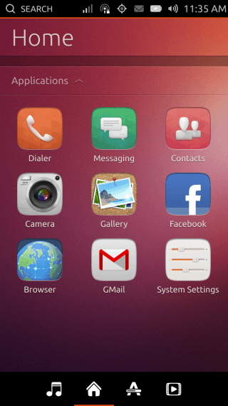 Ubuntu Touch - 03.1 - Dash - Home Ubuntu Touch - 03.1 - Dash - Home