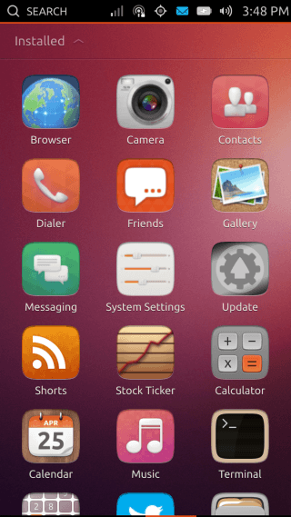 Ubuntu Touch - 03.3 - Dash - Applications - Installed Ubuntu Touch - 03.3 - Dash - Applications - Installed