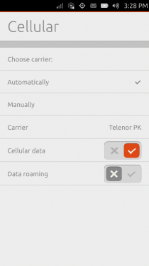 Ubuntu Touch - 08.02 - Settings - Cellular Ubuntu Touch - 08.02 - Settings - Cellular