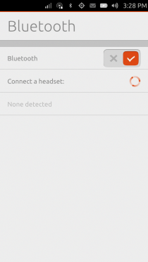 Ubuntu Touch - 08.03 - Settings - Bluetooth Ubuntu Touch - 08.03 - Settings - Bluetooth