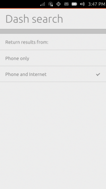 Ubuntu Touch - 08.10.1 - Settings - Security & Privacy - Dash Search Ubuntu Touch - 08.10.1 - Settings - Security & Privacy - Dash Search