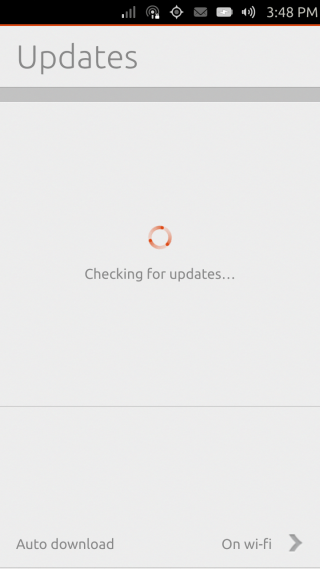 Ubuntu Touch - 08.11 - Settings - Updates Ubuntu Touch - 08.11 - Settings - Updates