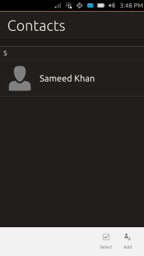 Ubuntu Touch - 10.1 - Apps - Contacts Ubuntu Touch - 10.1 - Apps - Contacts