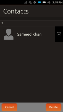 Ubuntu Touch - 10.2 - Apps - Contacts - Selection Ubuntu Touch - 10.2 - Apps - Contacts - Selection